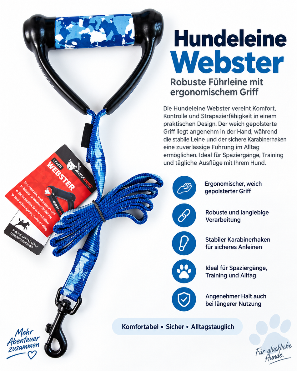 EZY DOG Webster Blau